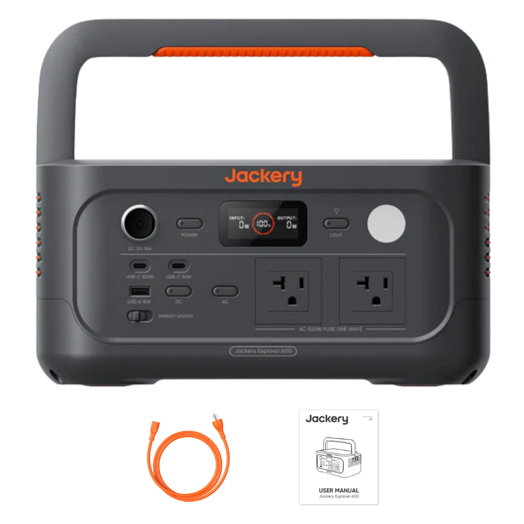 Jackery Explorer 600 v2 Portable Power Station - Off Grid Stores