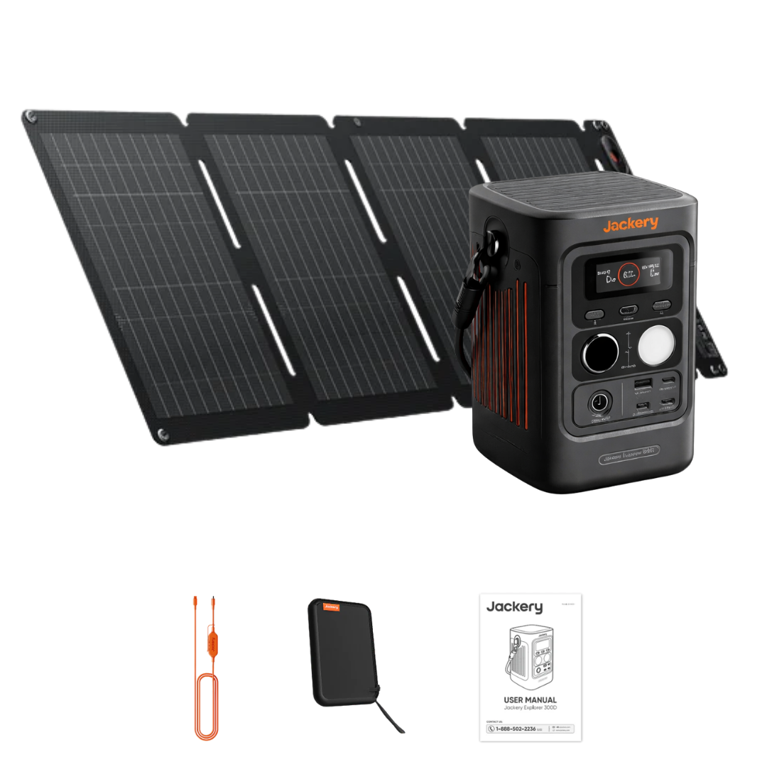 Jackery Explorer 300D Portable Power Station - Off Grid Stores