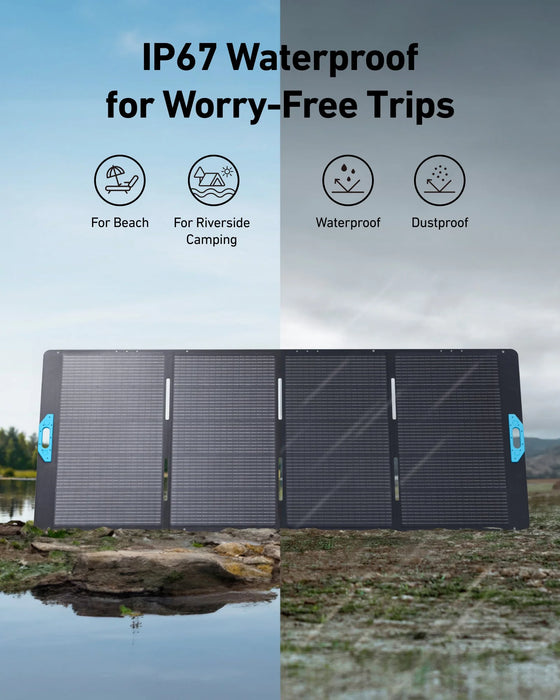 Anker SOLIX F3000 Solar Generator+ 400W Portable Solar Panel Kits