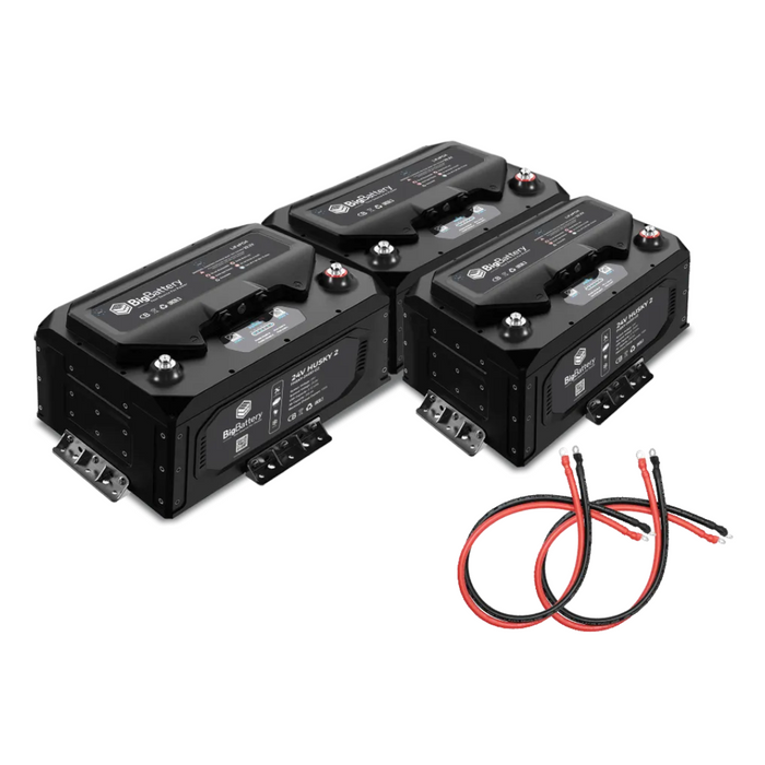 BigBattery HUSKY 2 24V 200Ah 5.12kWh LiFePO4 Battery
