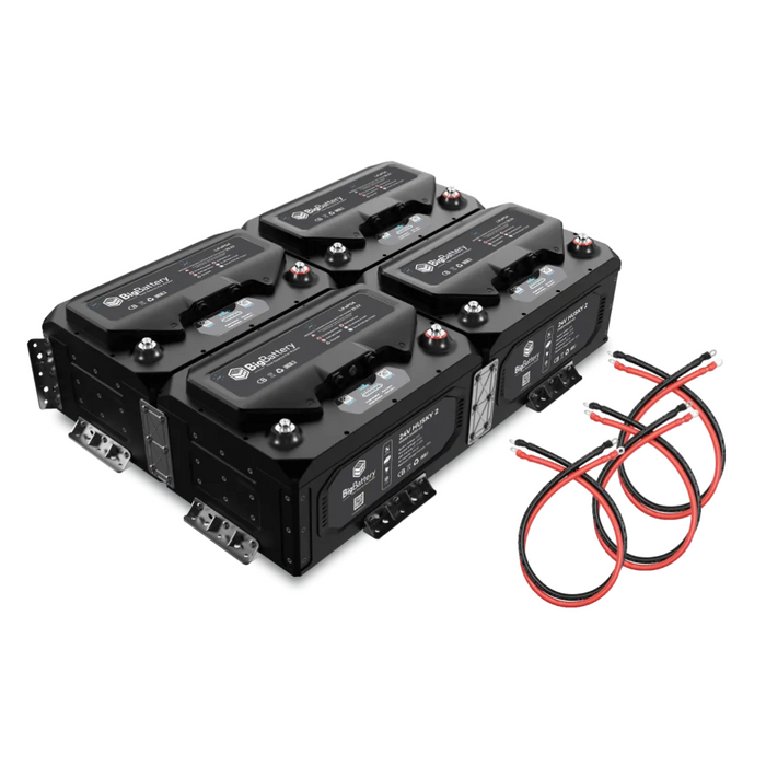 BigBattery HUSKY 2 24V 200Ah 5.12kWh LiFePO4 Battery