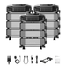 3 x EcoFlow DELTA Pro Ultra X Inverter + Batteries - Off Grid Stores