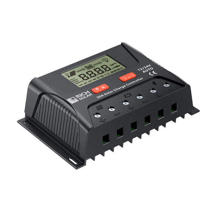 Rich Solar 30 Amp PWM Solar Charge Controller