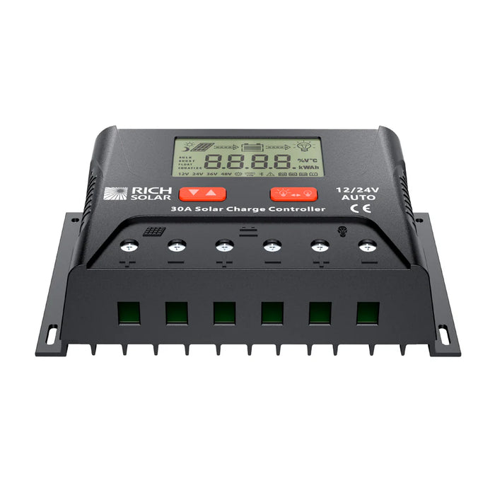 Rich Solar 30 Amp PWM Solar Charge Controller