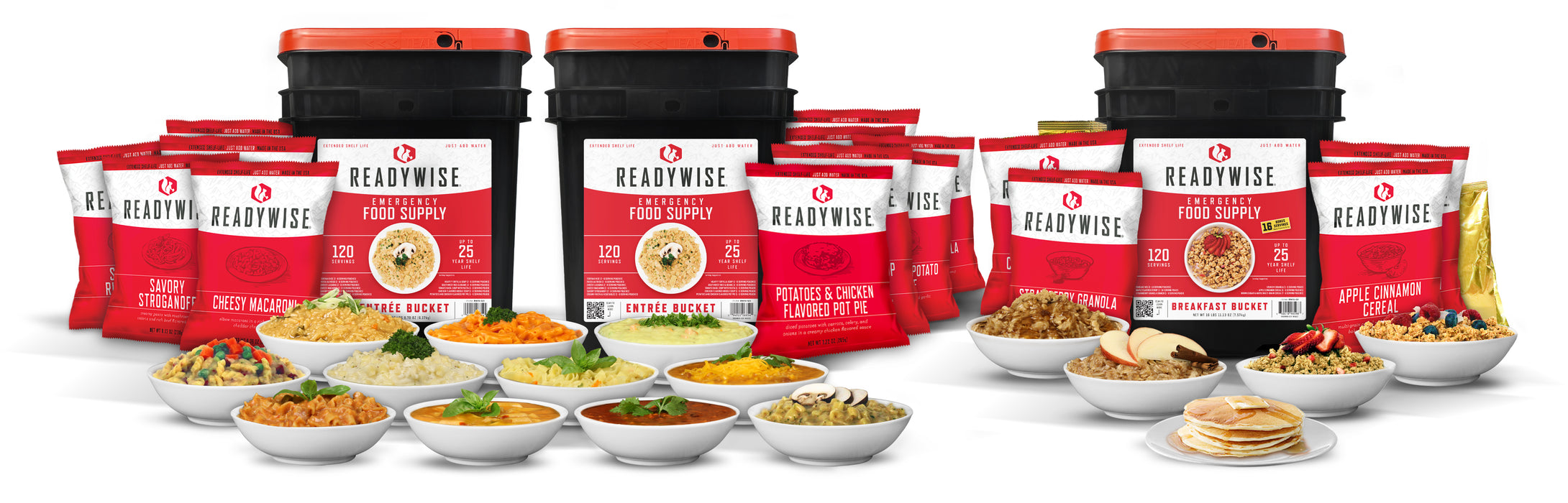 ReadyWise 360 Servings Emergency Survival Food Storage