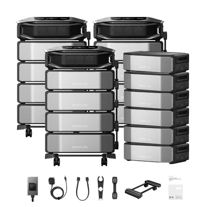 3 x EcoFlow DELTA Pro Ultra X Inverter + Batteries