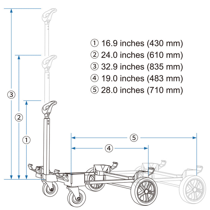 ICECO Outdoor Base Trolley for APL55