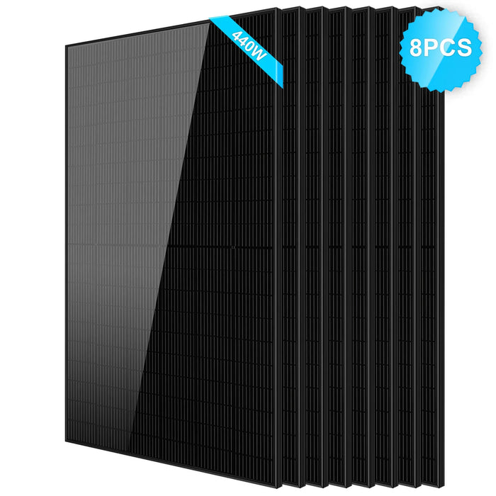 SunGoldPower 440W Monocrystalline Black PERC Solar Panel