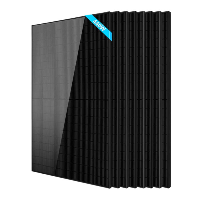 SunGoldPower 440W Monocrystalline Black PERC Solar Panel