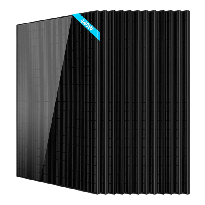 SunGoldPower 440W Monocrystalline Black PERC Solar Panel