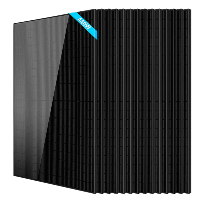 SunGoldPower 440W Monocrystalline Black PERC Solar Panel