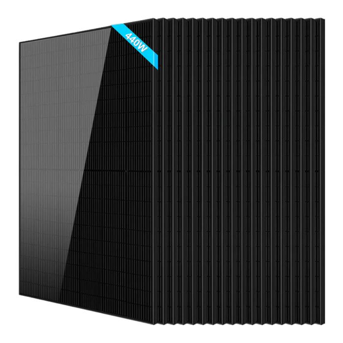 SunGoldPower 440W Monocrystalline Black PERC Solar Panel