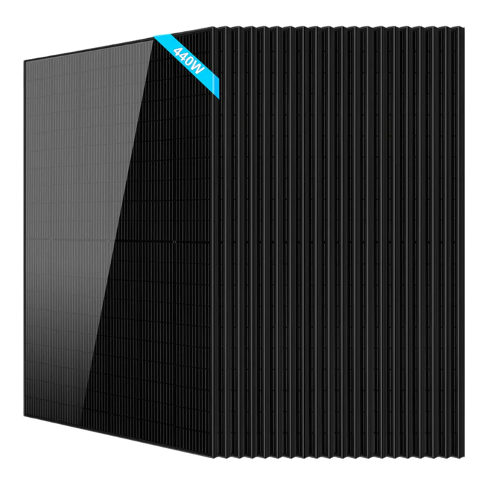 SunGoldPower 440W Monocrystalline Black PERC Solar Panel