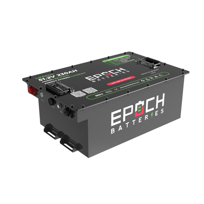 Epoch Batteries 48V 230Ah Golf Cart LiFePO4 Battery Complete Kit - Off Grid Stores