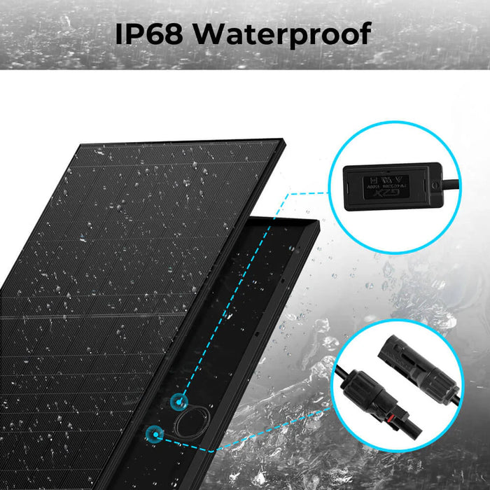 SunGoldPower 440W Monocrystalline Black N-Type Solar Panel