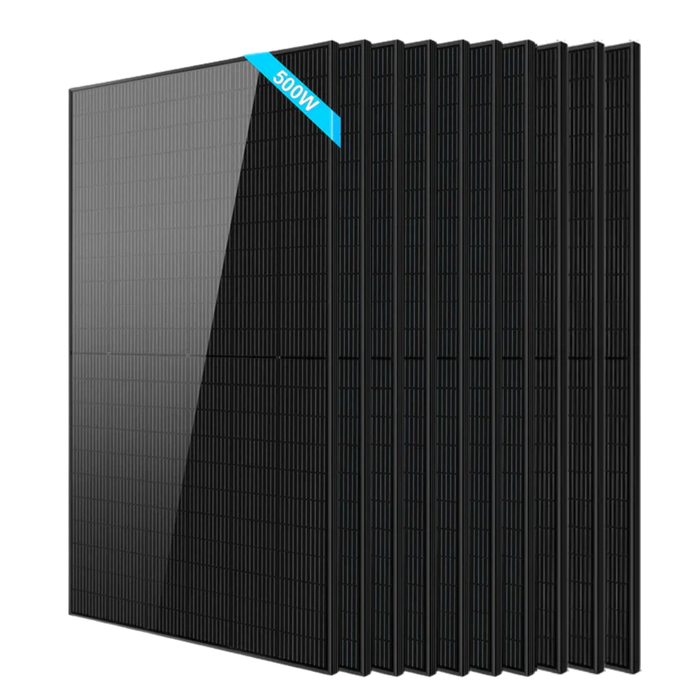 SunGoldPower 500W Monocrystalline Black PERC Solar Panel