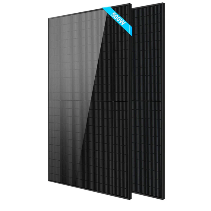 SunGoldPower 500W Monocrystalline Black PERC Solar Panel