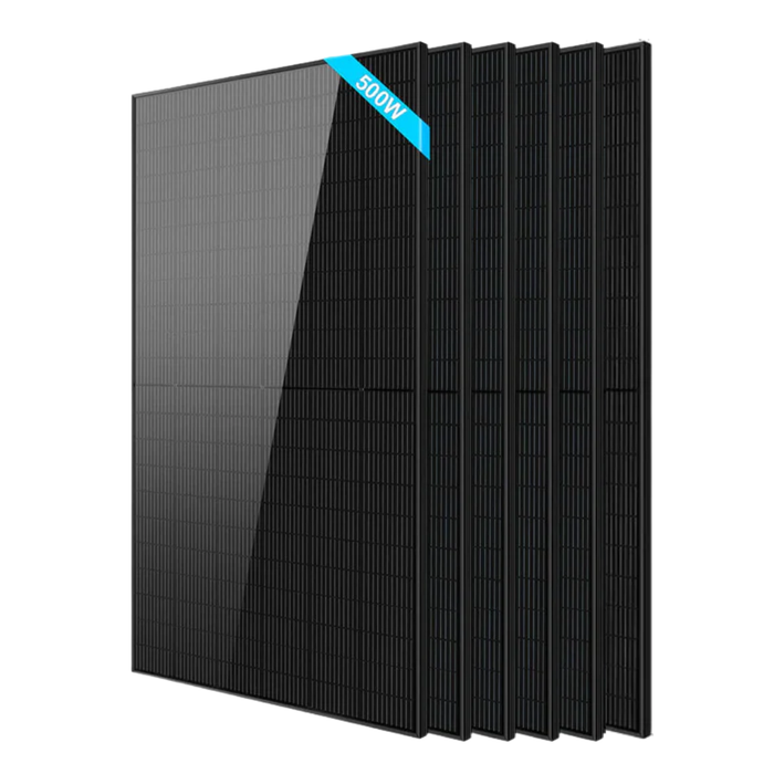 SunGoldPower 500W Monocrystalline Black PERC Solar Panel
