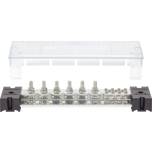 Blue Sea PowerBar 1000 - 12 3/8" Terminal Studs w/Cover - Off Grid Stores