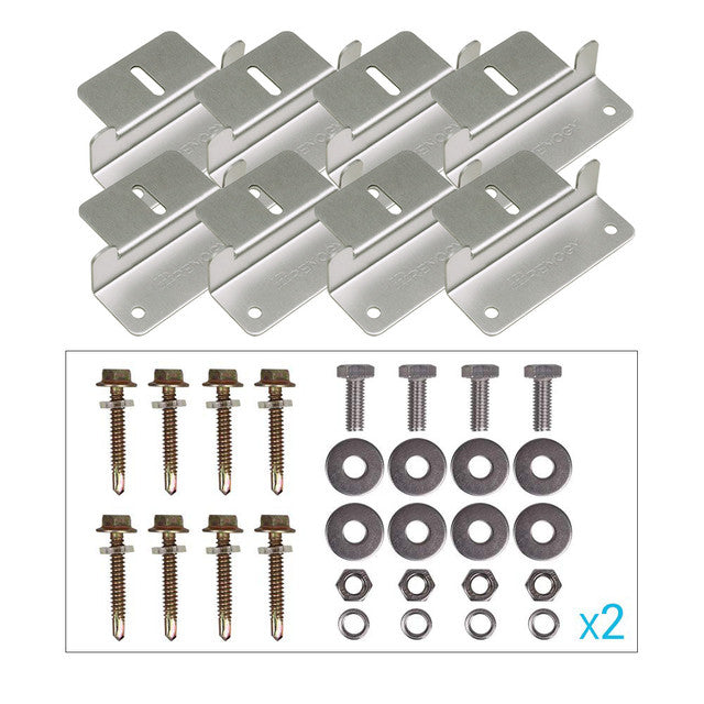 Renogy Solar Panel Mounting Z Brackets