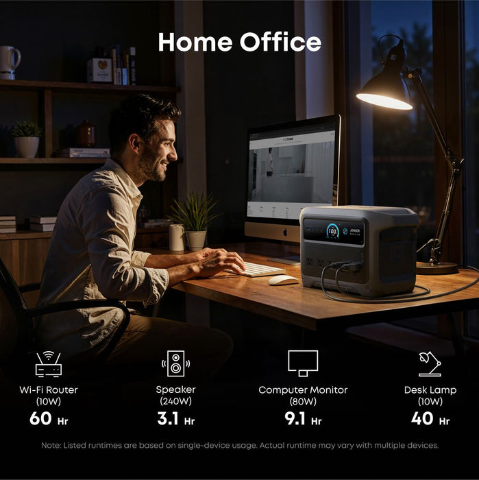 Anker SOLIX C1000 Gen2 2000W 1024Wh Portable Power Station