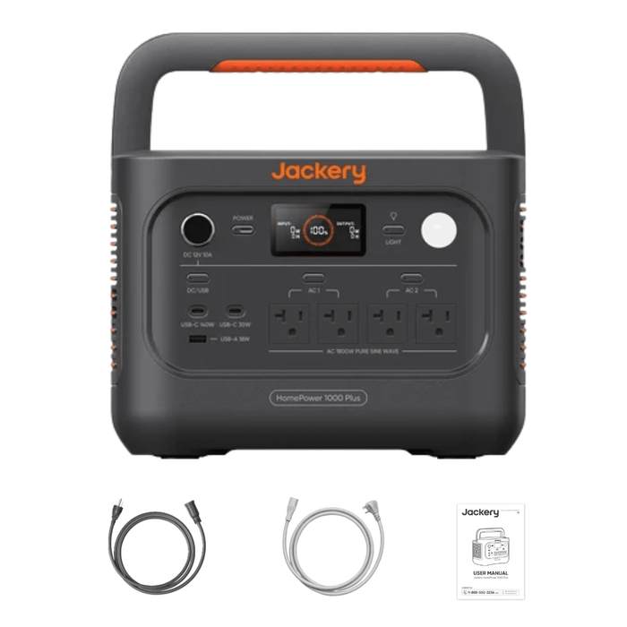 Jackery HomePower 1000 Plus v2 Portable Power Station - Off Grid Stores