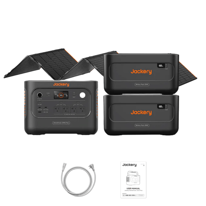 Jackery HomePower 2000 Plus V2 Portable Power Station - Off Grid Stores