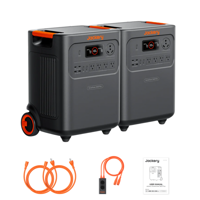 Jackery HomePower 3600 Plus Portable Power Station