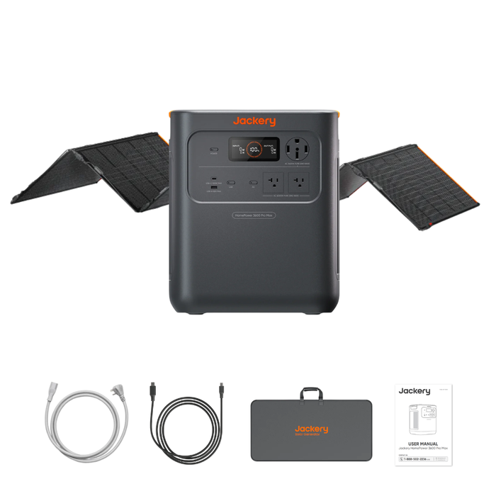 Jackery HomePower 3600 Pro Max Portable Power Station