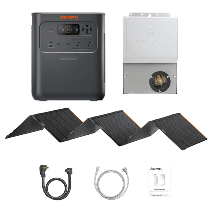 Jackery HomePower 3600 Pro Max Portable Power Station - Off Grid Stores