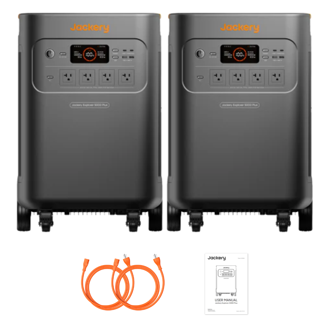 Jackery Explorer 5000 Plus Double Kit (10kWh) - Off Grid Stores