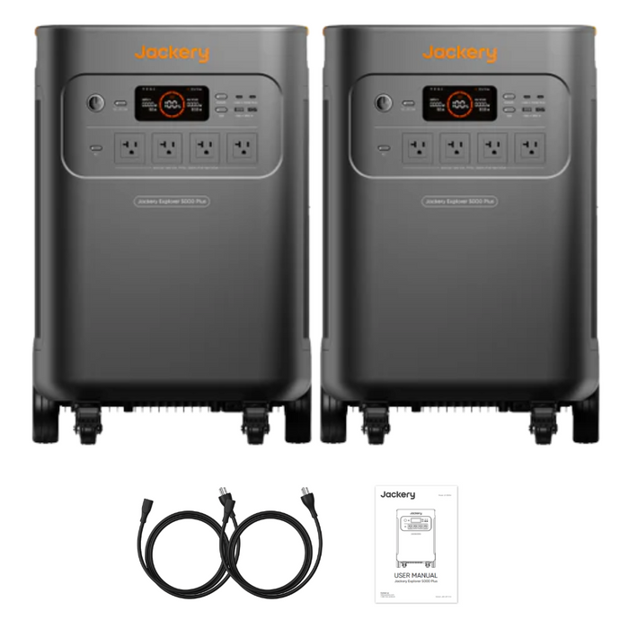 Jackery Explorer 5000 Plus Double Kit (10kWh)