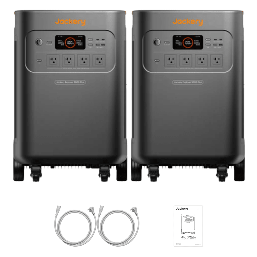 Jackery Explorer 5000 Plus Double Kit (10kWh) - Off Grid Stores