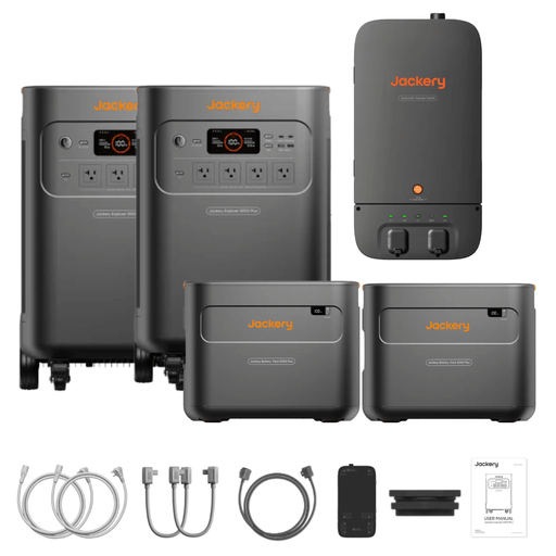 Jackery Whole-Home Backup Kit 5000 Plus (20kWh) - Off Grid Stores