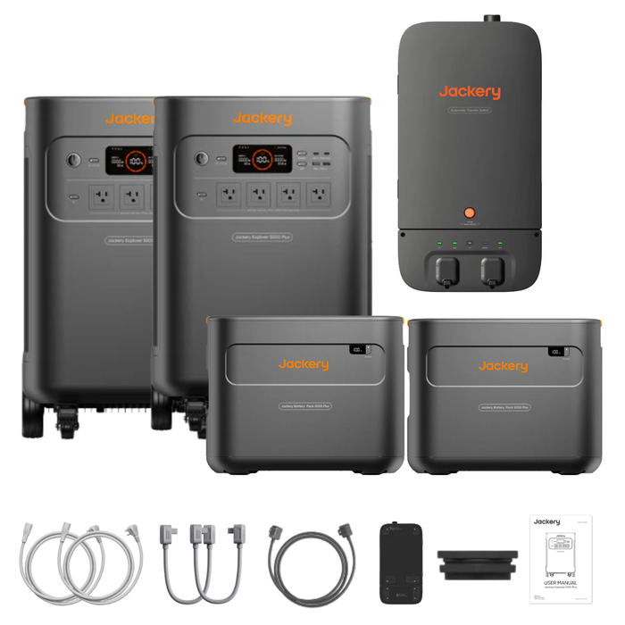 Jackery Whole-Home Backup Kit 5000 Plus (20kWh)