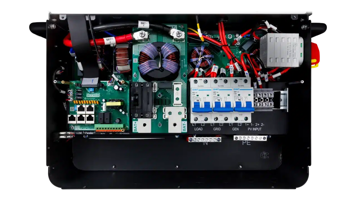 EG4 48V 14.3kWh PowerPro LiFePO4 Battery + 6000XP 6000W 48V Split Phase Off-Grid Inverter