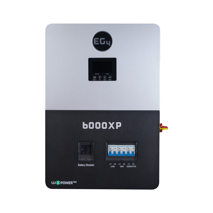 EG4 6000XP Off-Grid Inverter | 6000W Output | 8000W PV Input | 48V Split Phase Hybrid Solar Inverter