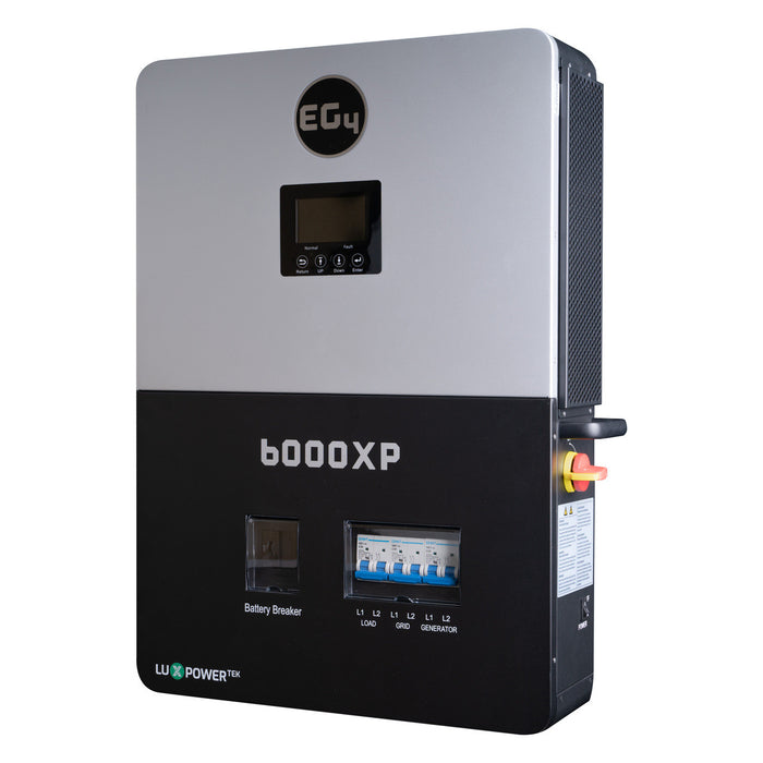 EG4 6000XP Off-Grid Inverter | 6000W Output | 8000W PV Input | 48V Split Phase Hybrid Solar Inverter