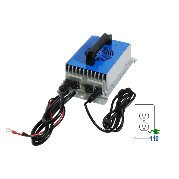 BigBattery 72V 15A Charger (86.4V DC) – Ring Terminals