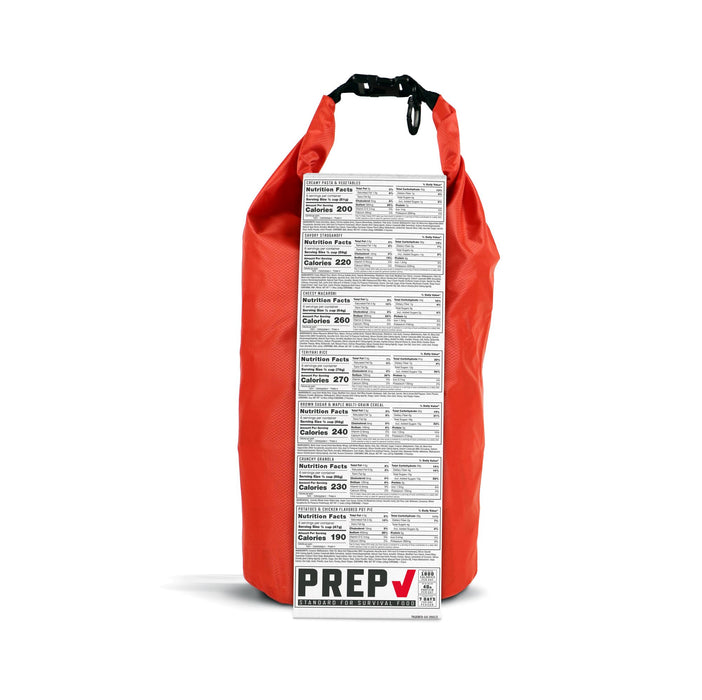 ReadyWise 60 Serving Breakfast and Entrée Grab and Go 7 Day Emergency Dry Bag