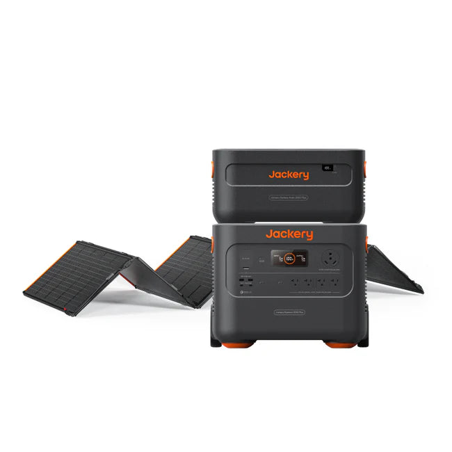 Jackery Explorer 2000 Plus Solar Generator Kit (4kWh) + SolarSaga 500 X
