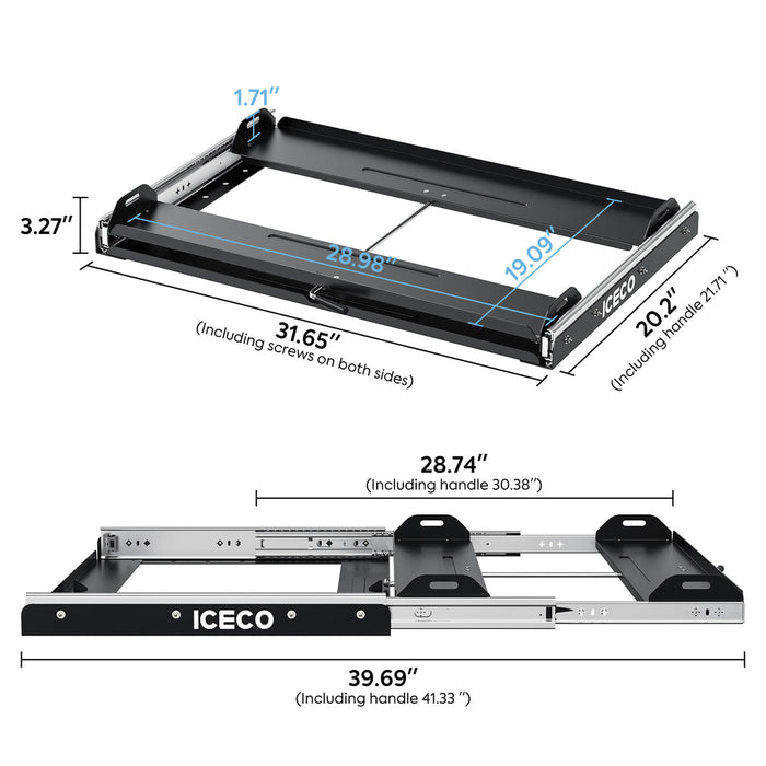 ICECO Side Pull Slide Horizontal Slide for APL55/VL60PRO