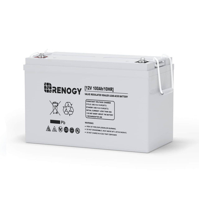 Renogy 12 Volt 100Ah Deep Cycle AGM Battery