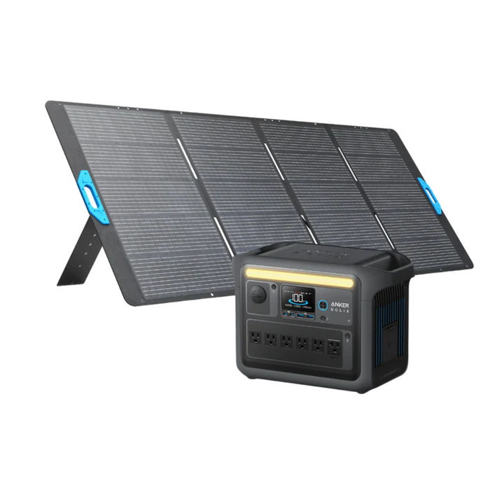 Anker SOLIX C1000X Solar Generator + 400W Solar Panel