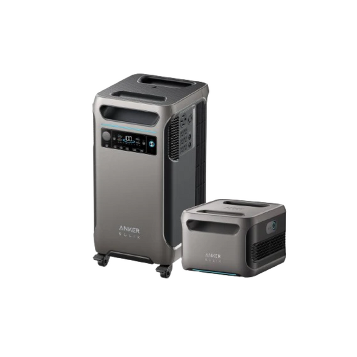 Anker SOLIX F3800 + Expansion Battery, 7680Wh | 6000W