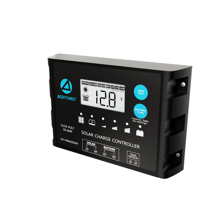 ACOPOWER ProteusX 20A PWM Charge Controller