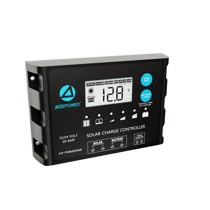 ACOPOWER ProteusX 20A PWM Charge Controller