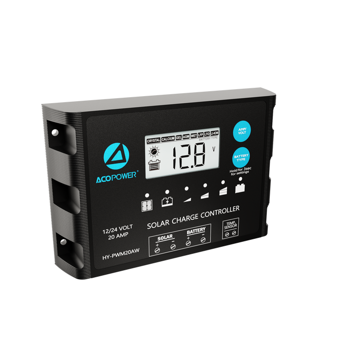 ACOPOWER ProteusX 20A PWM Charge Controller