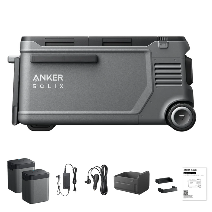 Anker SOLIX EverFrost 2 58L Electric Cooler (61QT) With 288Wh Battery