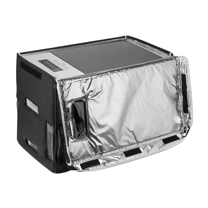 BougeRV 12V 30 Quart (28L) Portable Fridge & 30 Quart Insulated Protective Cover